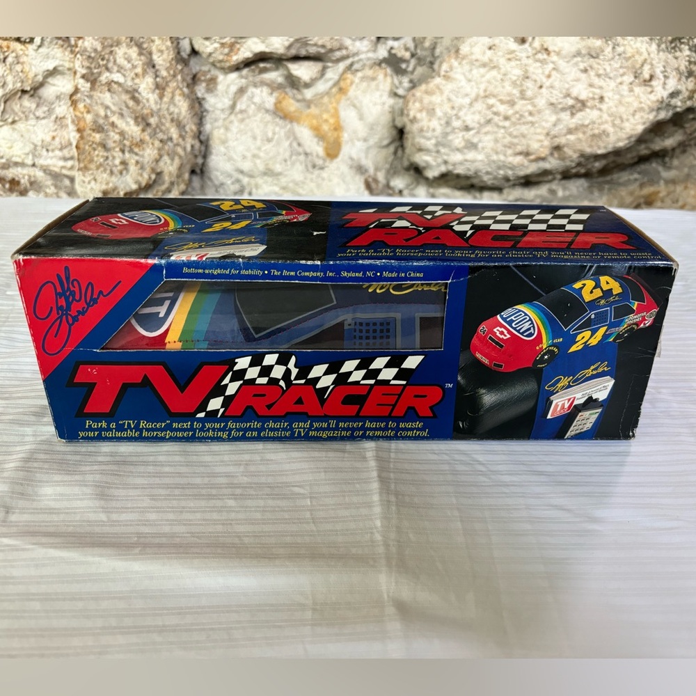1994 TV RACER Jeff Gordon Remote Magazine Holder Vintage NASCAR New In Box